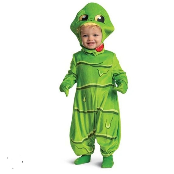 Disguise Other - Disguise Ghostbuster Slimer Toddler Costume - Vibrant Green Size 3-4T